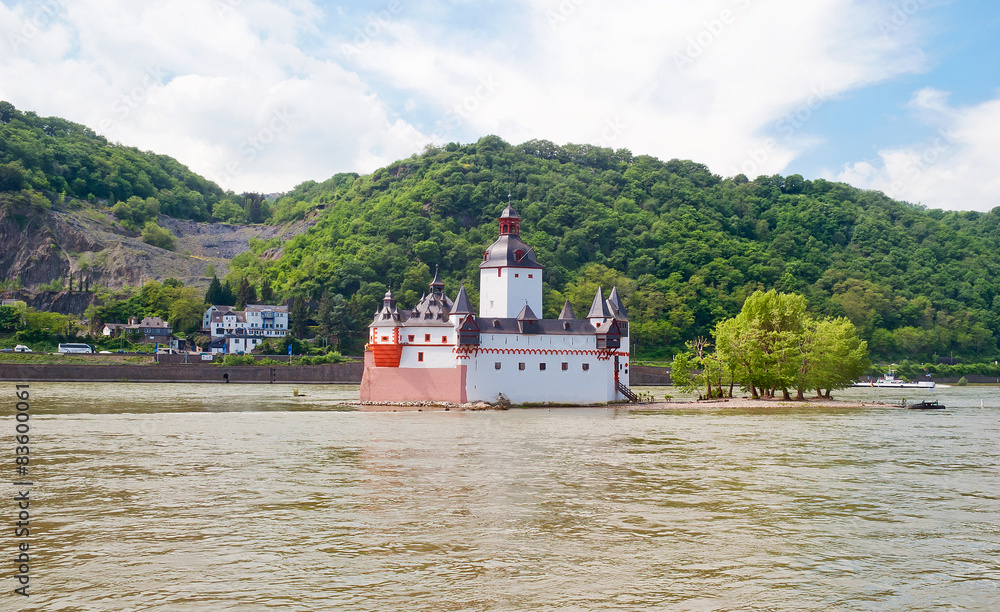 Burg Pfalzgrafenstein bei Kaub am Rhein