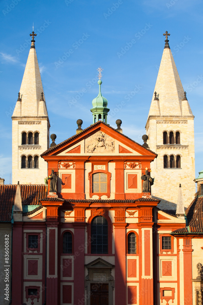 Fototapeta premium St.George's Basilica in Prague