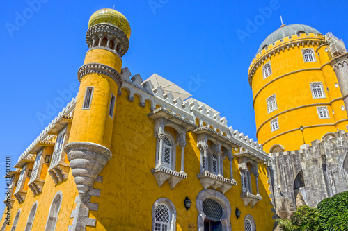 Pena National Palace. Palacio Nacional da Pena, Sintra, Portugal