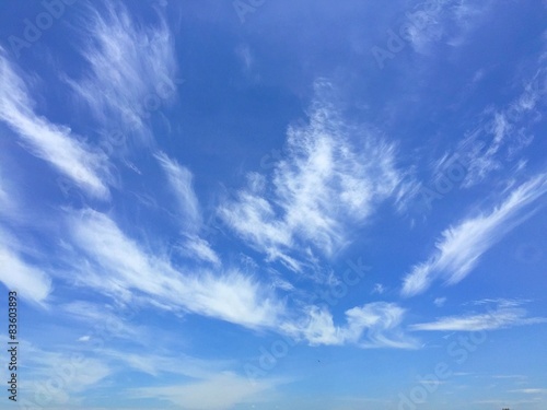Fototapeta Naklejka Na Ścianę i Meble -  blue sky&amazing cloud. 