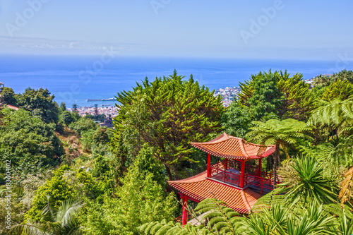Botanical garden Monte, Madeira, Portugal