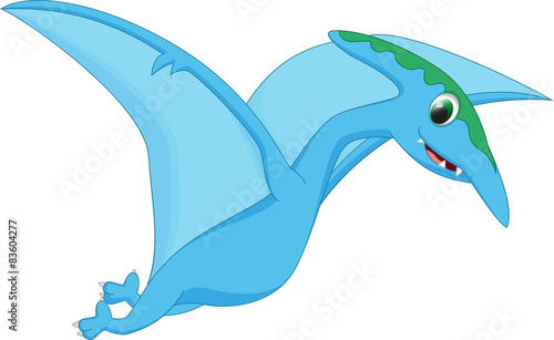 cute pterodactyl cartoon