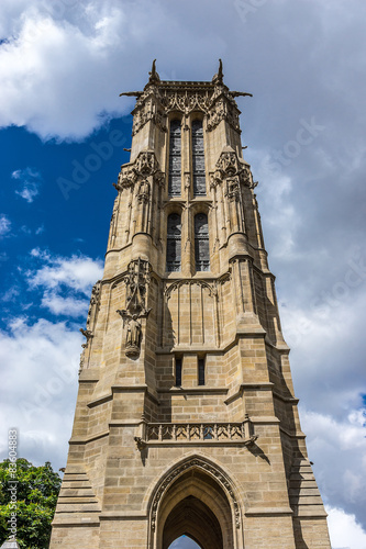 Saint-Jacques Tower (Tour Saint-Jacques), Rivoli street, Paris.