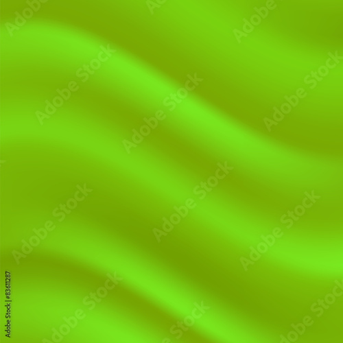 Green Wave Background