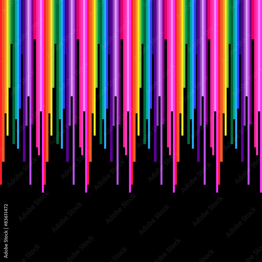 Vektor Hintergrund - Streifen lang - Regenbogen Vektor Hintergrund - Streifen lang - Regenbogen