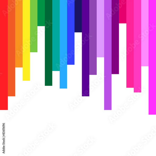 Vektor Hintergrund - Streifen - Regenbogen