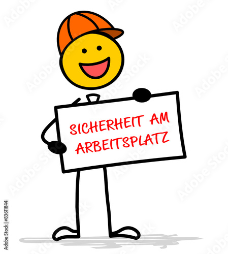 Strichmännchen Arbeitssicherheit