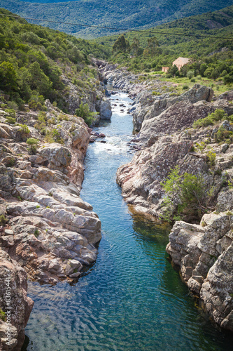 Flusslandschaften auf Korsika
