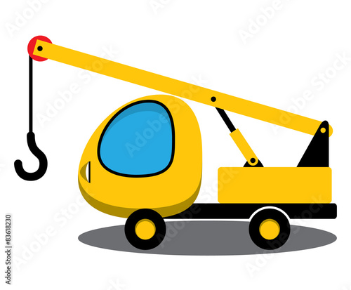 Toy crane.