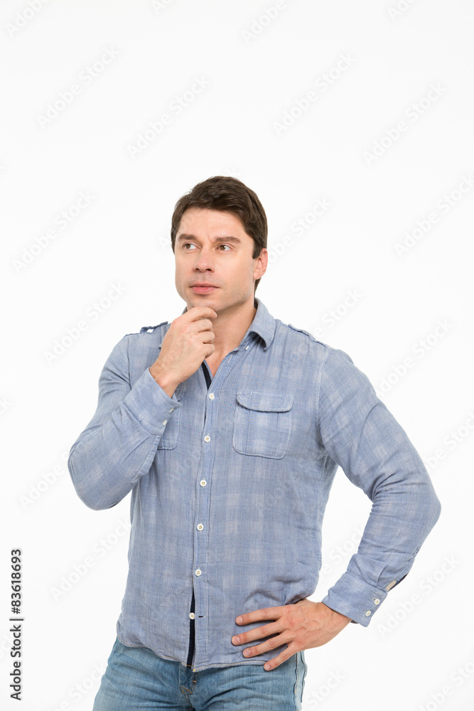 Man thinking Man thinking