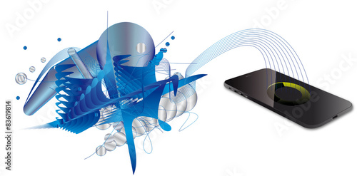 Smartphone Vector Concept illustration