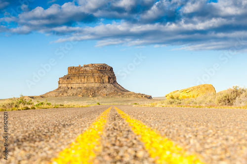 Fajada Butte in Chaco Culture National Historical Park, NM, USA