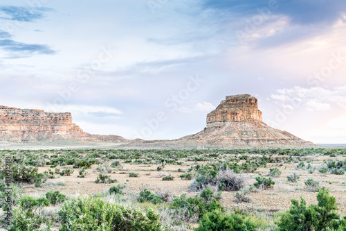 Fajada Butte in Chaco Culture National Historical Park, NM, USA