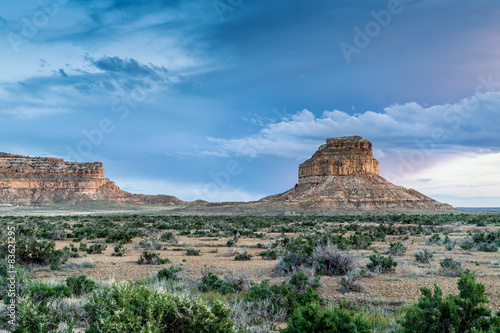 Fajada Butte in Chaco Culture National Historical Park, NM, USA