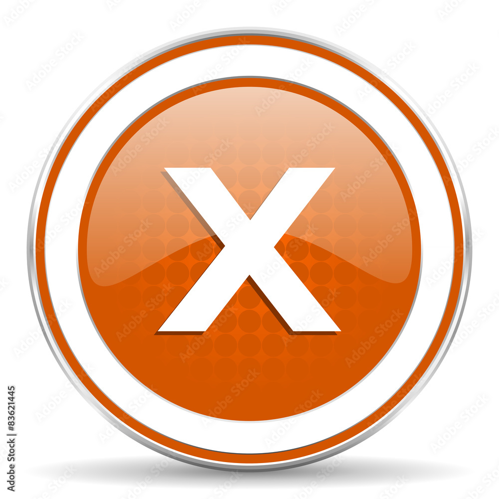 cancel orange icon cancel orange icon