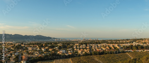 Fototapeta Naklejka Na Ścianę i Meble -  Costa Blanca panorama