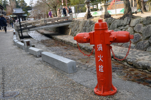 Old Japanese fire hydrant 