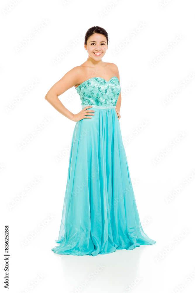 Model expressing positivity Model expressing positivity