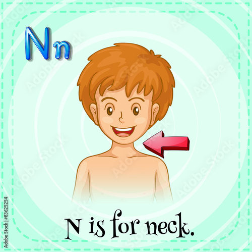 Letter N