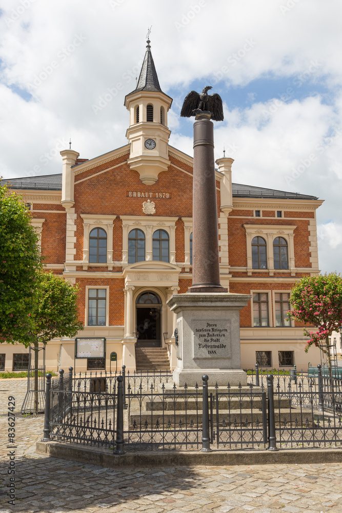 Rathaus Liebenwalde StockFoto Adobe Stock