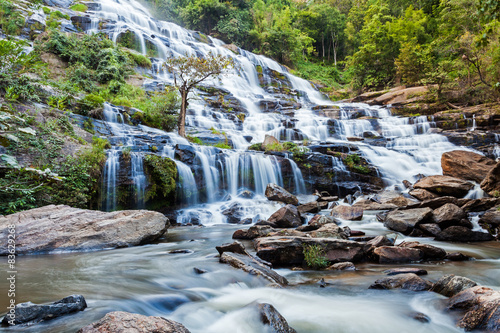 Mae Ya waterfall at Doi Inthanon National Park Thailand
