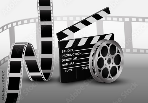Film strip. Vector illustration