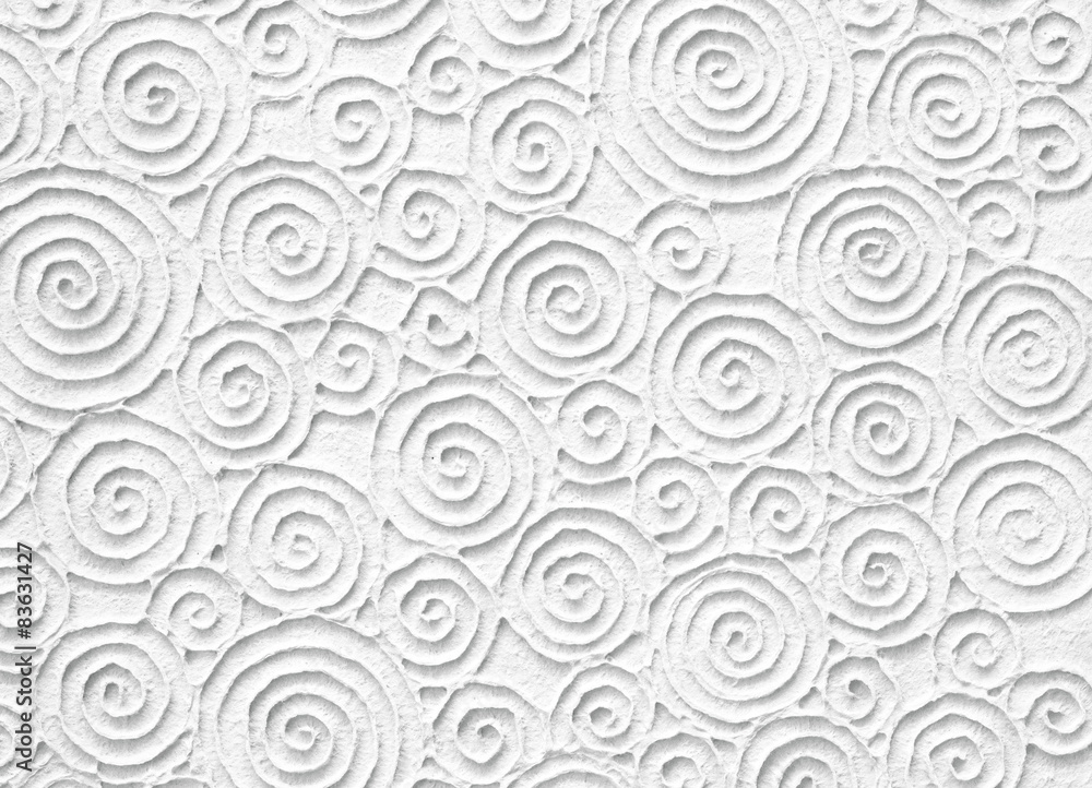 white texture shape spiral paper for background