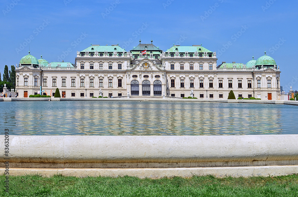 Fototapeta premium schloss Belvedere in wien
