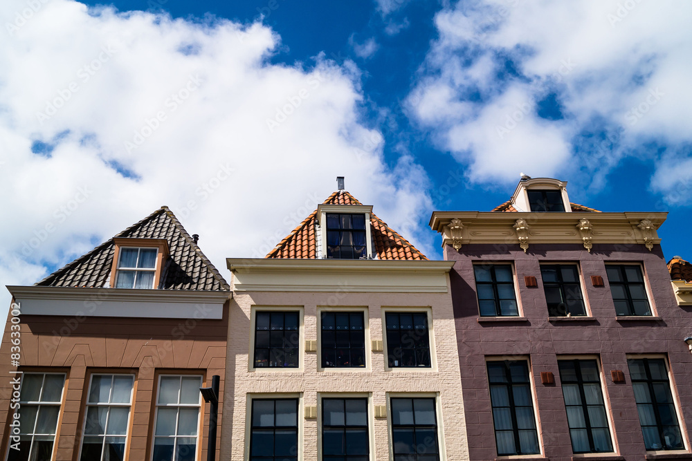 Fototapeta premium Häuserreihe