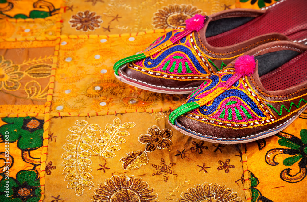 Ethnic Rajasthan shoes