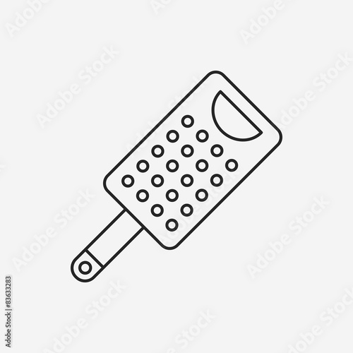 Peeler line icon