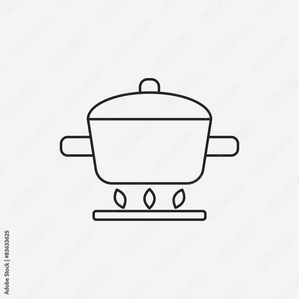pot line icon pot line icon