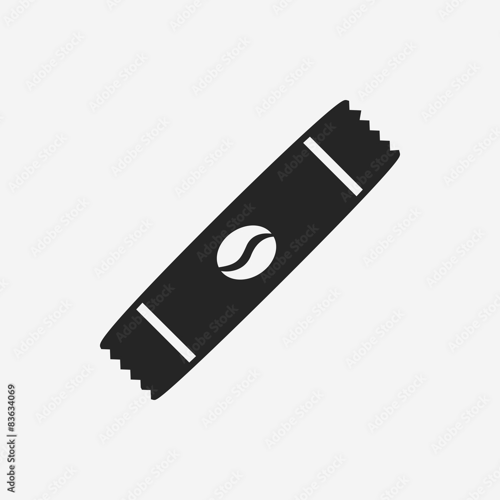 coffee bean bag icon coffee bean bag icon