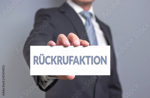 Rückrufaktion