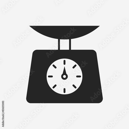 Weighing machine icon