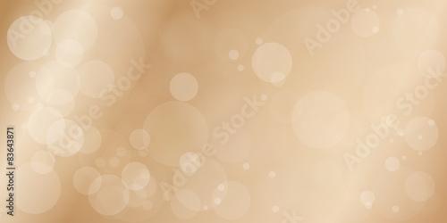 Vektor Hintergrund - Bokeh - hellbraun