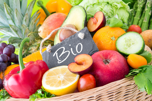 Fruits and vegetables - Bio photo