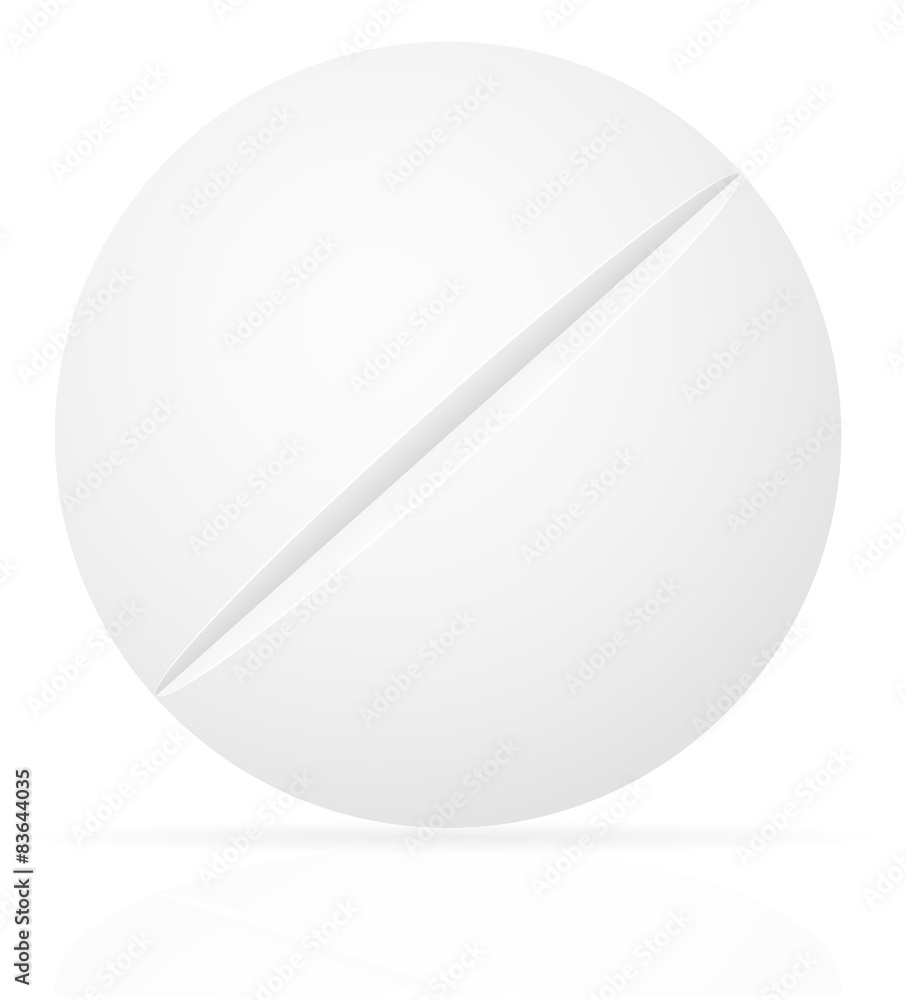 white medical pills for treatment vector illustration white medical pills for treatment vector illustration