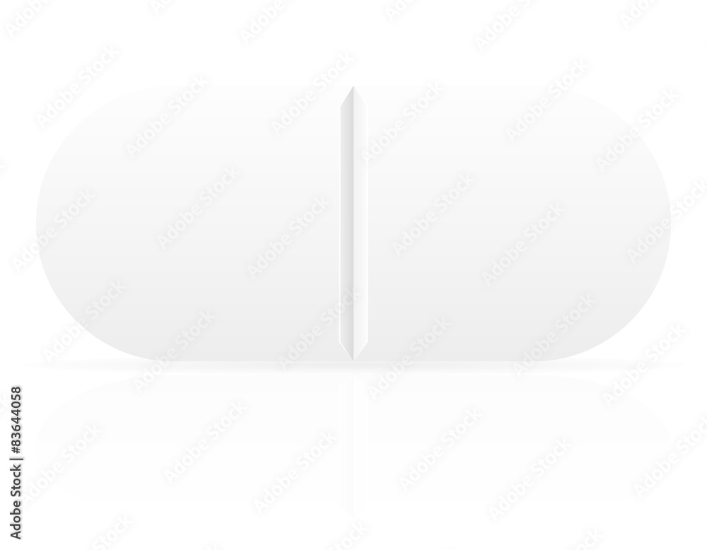 white medical pills for treatment vector illustration white medical pills for treatment vector illustration
