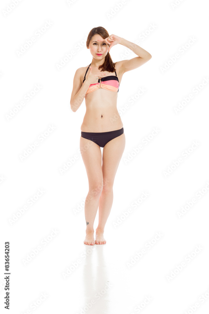 Model isolated need a break Model isolated need a break