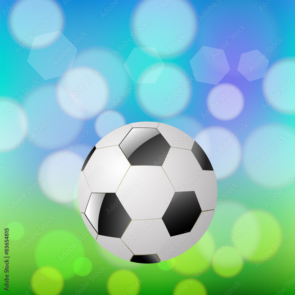 Naklejka premium Soccer Ball