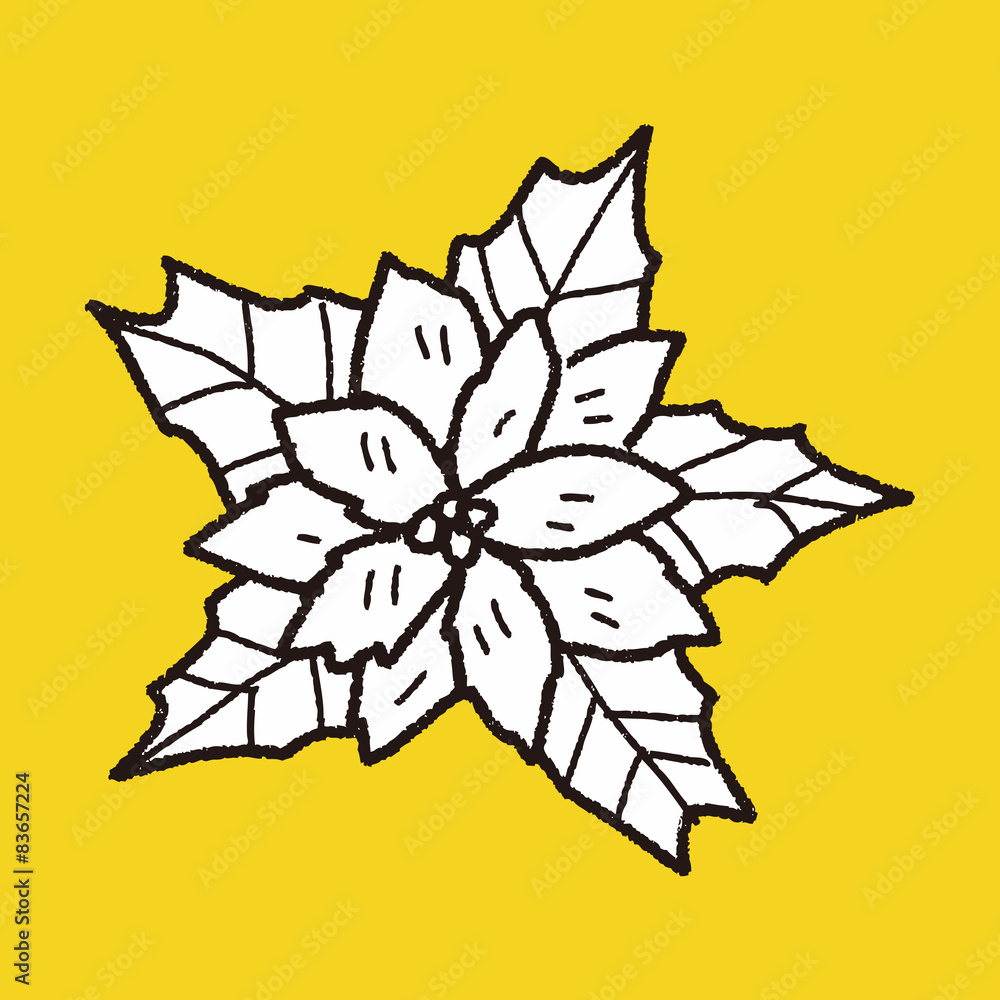 Obraz premium plant doodle