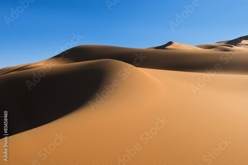 Sanddünen in der Sahara