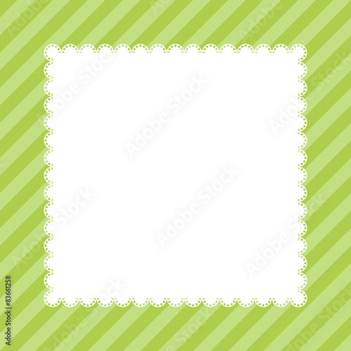 Greeting card or the invitation with diagonal lines
