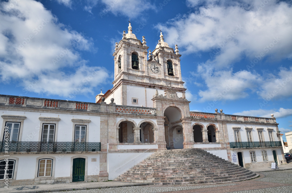 Nazaré, Portugal, the church