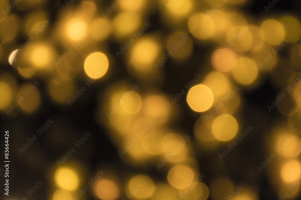 Bokeh light and blur background.