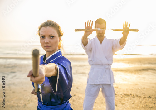 Martial arts athletes