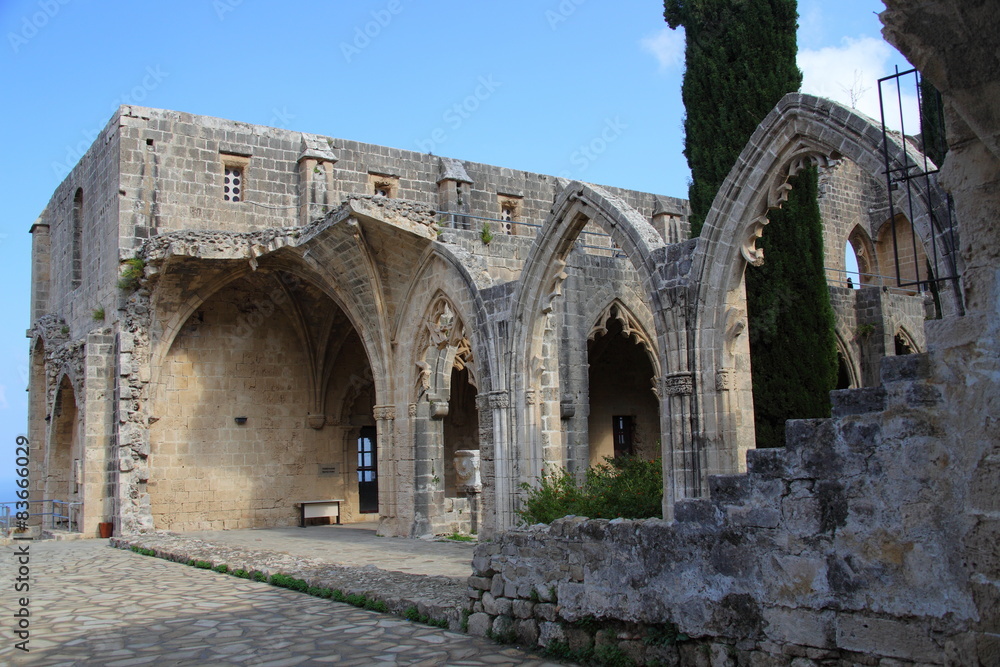 Zypern, Ruine Abtei Bellapais, bei Kyrenia, Nordzypern