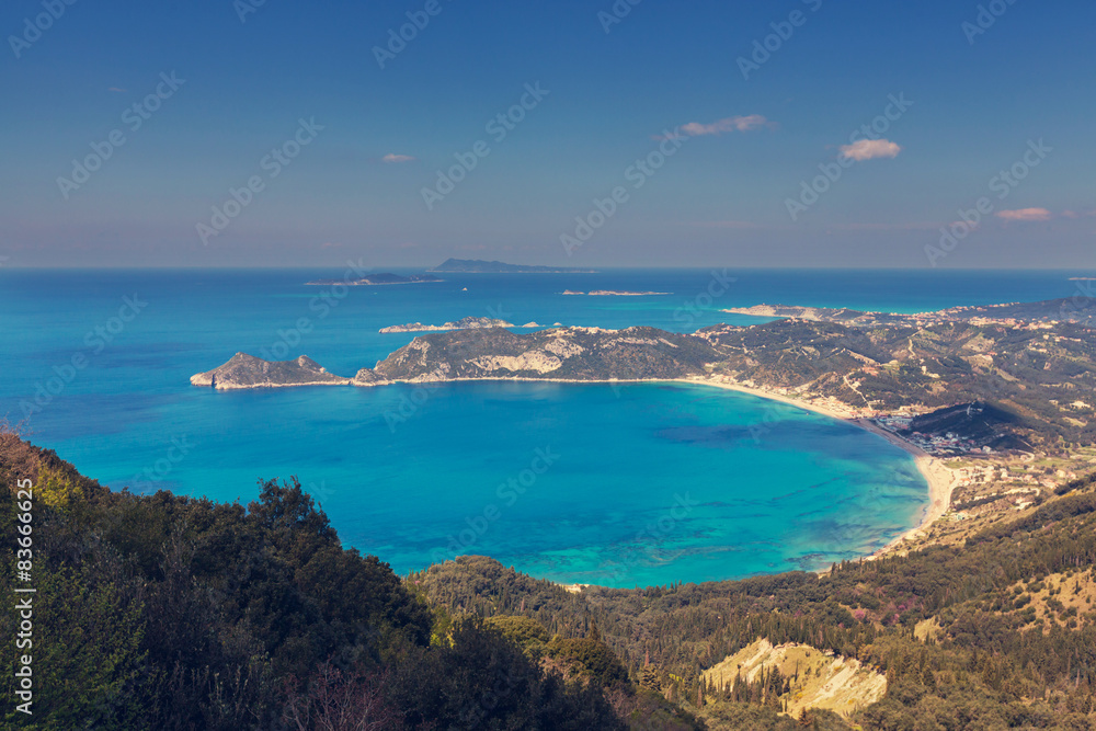 Obraz premium Corfu coast