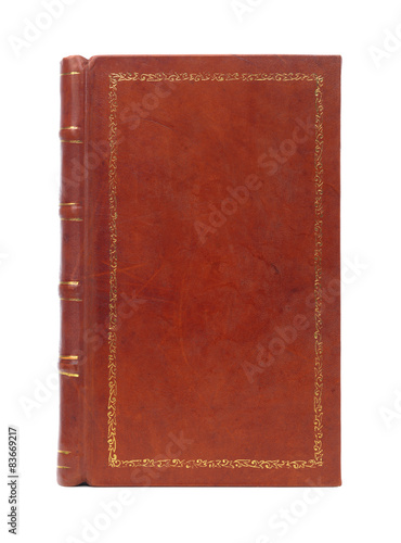 Photography Leather bound vintage book cover